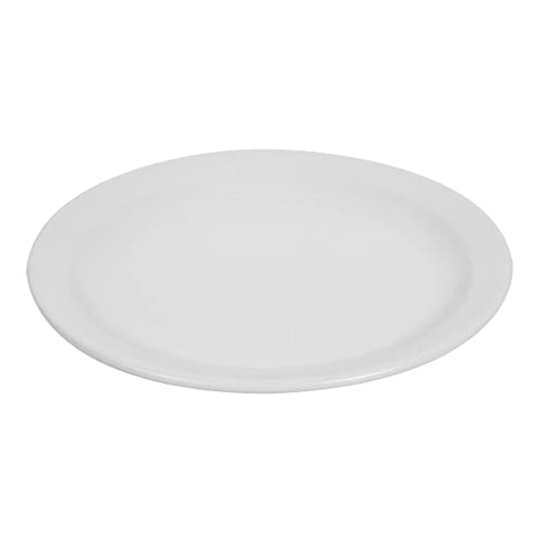 Platos de servicio Olympia porcelana blanca 202mm 12pc miniatura 3