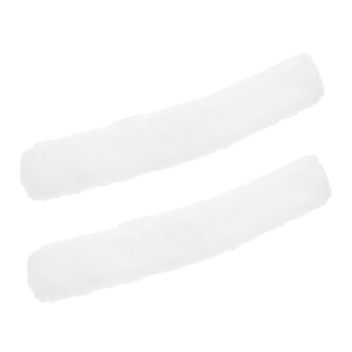 HOODANCOS 2 Piezas Recambios para Escobilla Limpiacristales Cabezales de Recambio Absorbentes para Ventanas Espejos y Superficies de Vidrio Secado Rápido y Duradero para Baño y Exterior