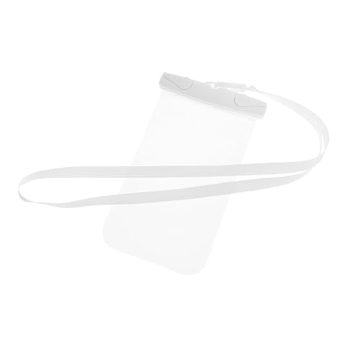 KALLORY Floating Phone Pouch Touchscreen Operable Dry Bag for Swimming Beach Kayaking Case for Cell Phones Water White