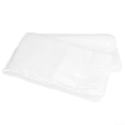 Eawfgtuw Película transparente de polietileno para invernadero para hortalizas y plantas de jardín, cubierta de polietileno transparente de 0,04 mm de grosor, resistente a la intemperie, 4 m x 5/10 m