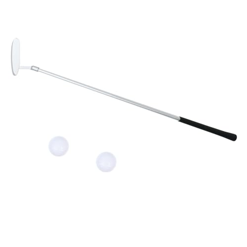 YARNOW Golf Alignment Practice Rods 1 Set Golf Putter Folding Design Travel Indoor Golfing