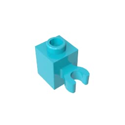 XYEIUGO 60475 Hinge Brick Special 1x1 with Clip Vertical, 50 PCS โ image 1
