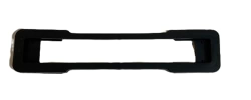 Image of Bike Number Plate Frame with Reflector | Cover | Standered Number Plate Holder Front and Back Same Plate for All Bikes Compatible with Universal for Bike Set of 2