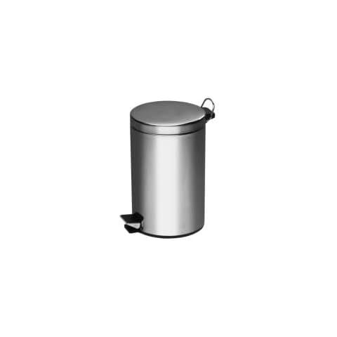 DTD QUALITY MATTERS Modern Style Stainless Steel Pedal Bin With Lid Strong Durable Dustbin For Home & Office 20L Cover