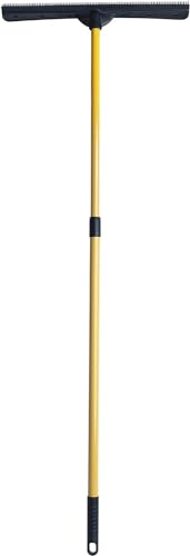 Image of FURemover Pet Hair Removal Rubber Broom, Heavy Duty Cleaning 18 inch Broom Head