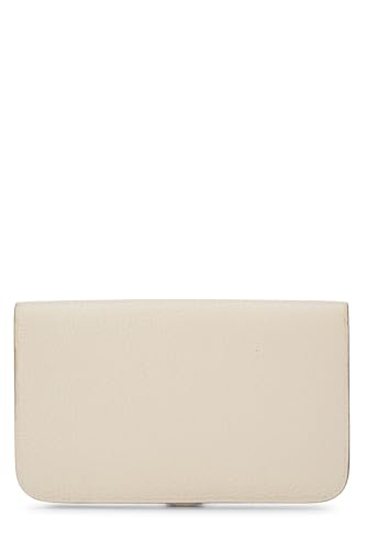 Pre-Loved Cream Togo Dogon Wallet GM, Cream3