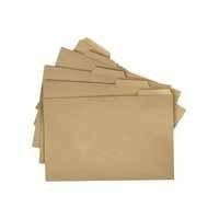 100 PREMIUM FOOLSCAP BUFF TABBED FOLDERS FILES 170GSM
