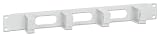 Intellinet Gestione cavi per armadi da 48,3 cm 19", 1 U 4 piccoli anelli in plastica, grigio 711043