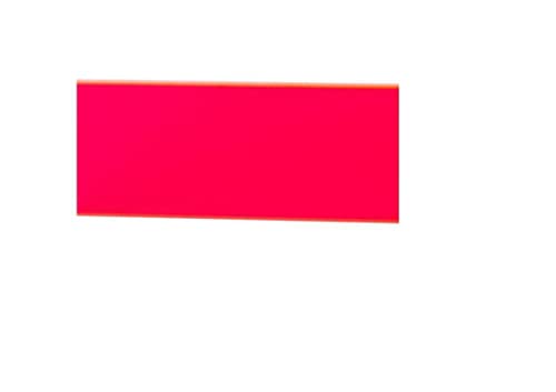 Image of 1 /4 inch (0.236 inch) Neon Pink Fluorescent Acrylic Plexiglass Sheet 24 inchx12 inch Cast 6mm Thick Nominal Size AZM