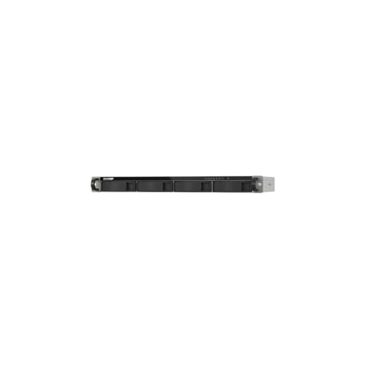 QNAP TS-433eU 4-Bay NAS, 1U Rackmount Design, Kurze Tiefe, Edge Speicher, Dateiverwaltung, Docker Container