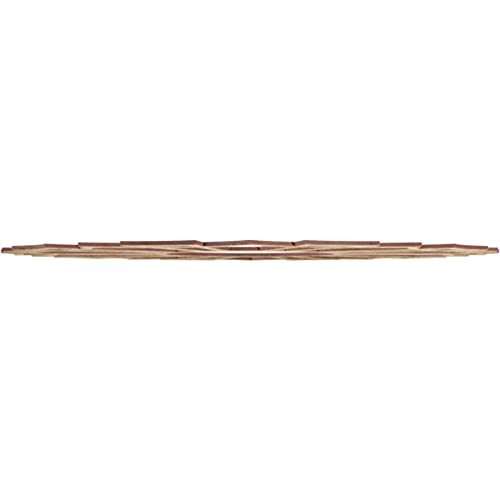Image of Ekena Millwork 30 inchOD x 10 1 /2 inchID x 3 /8 inchT Augustus Wood Fretwork Pierced Ceiling Medallion, Red Oak