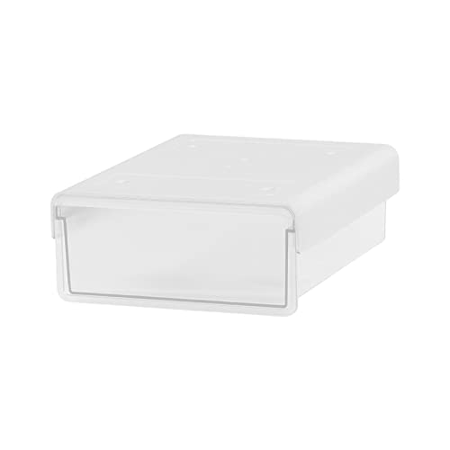 Hemlig låda - utdragbar design Under Bord Låda Förvaringslåda | Låda Blyertsbricka Självhäftande Pop-Up Desktop Organizer Klistra in låda för rummet Hanwen