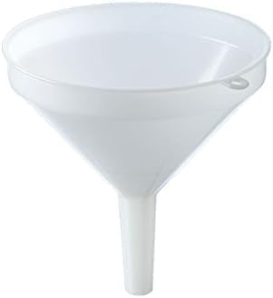 Patel Enterprise Plastic 6 inch Funnel Wide Mouth TRANSLUCENT & EASY ...
