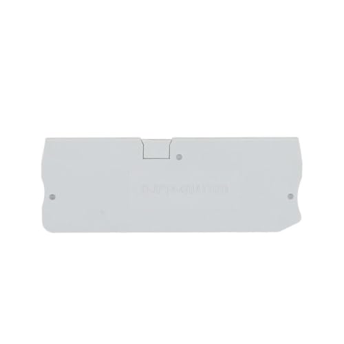 Cubierta final D-PT 4-QU de ajuste preciso para bloque de terminales Din de 4mm, 100 piezas