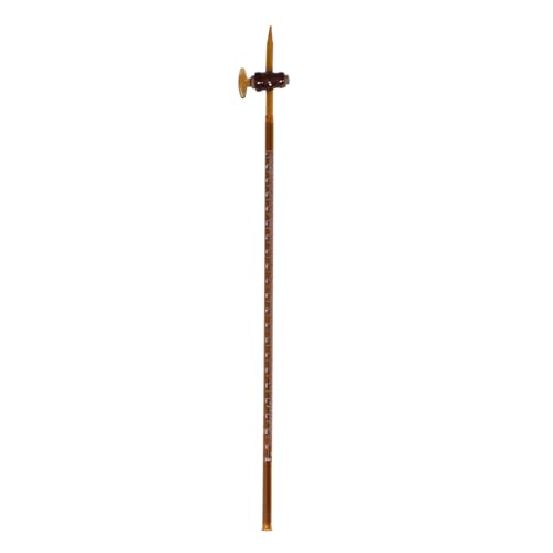 ULTECHNOVO - ULTECHNOVO 1 Burette à Acide en Verre Borosilicate Haute Résistance pour Laboratoire Chimie Scolaire Utilisation en Classe