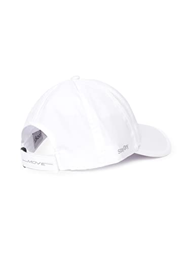 Image of Jockey CP21 Polyester Solid Active Wear Cap with Adjustable Back Closure and Stay Dry Technology