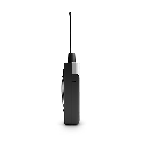 LD Systems U308 IEM R - In-Ear Monitoring System Empfänger, 863-865 MHz + 823-832 MHz, schwarz