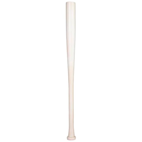 Secotan Wood Baseball Training Bat - Durable and Sturdy Wooden Bat - Ideal for Softball Hitting Practise - Versatile Design Bat (Matte Black, 17 Inch) Cover