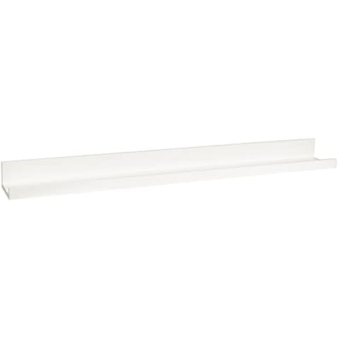 sarcia.eu Mosslanda 115 cm White Minimalistic Floating Shelf Picture Ledge One Size Cover