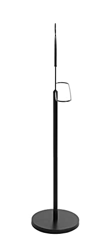 HAKU Möbel Herrendiener schwarz, Metall - Maße: B 51 cm x H 117 cm x T 28 cm, Style: Modern