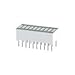 Kingbright Bargraph Array, 10-Segment, Yellow - DC-10SYKWA