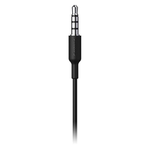 PHILIPS Audio TAA1105BK/00 Sports Headphones with Microphone, In-Ear Headphones (Flexible Ear Hook, Bass Beat Vent, IPX2 Sweat Resistant… – Ansicht 4