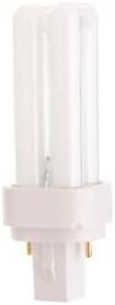 Satco (Pack of 50) S8314, 2700K 9-Watt G23-2 Base T4 Quad 2-Pin Tube for Magnetic Ballasts, Compact Fluorescent Bulb