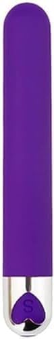 Spenic Mini Small Bullet Setting Electric Quiet 10 Modes Personal Bullet Tool for Women Pleasure Waterproof Bullet Rod Toys Massage Ball Self Play, Women Muscle Relax Training Tool DLF3VC (Purple)