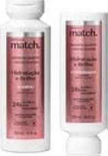 Combo Match Hidratação e Brilho, Shampoo e Condicionador (580ml)