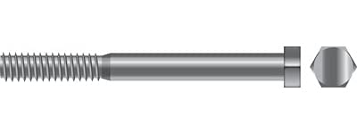 Tornillo de cabeza hexagonal SC2160 de acero inoxidable 7/16-14x1 3/4 para embarcaciones
