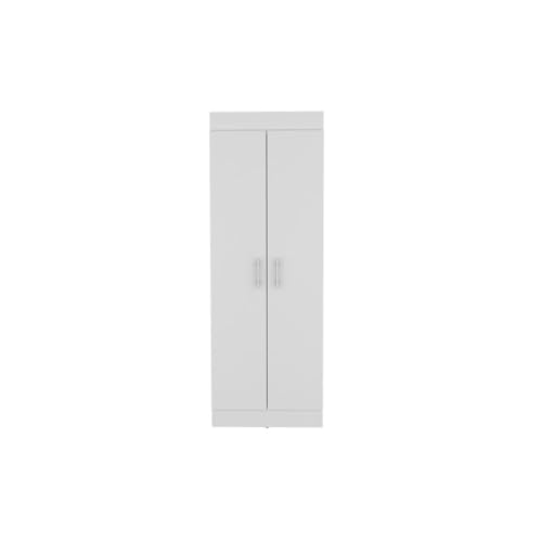 Image of Clinton Pantry Cabinet Engineered Wood White