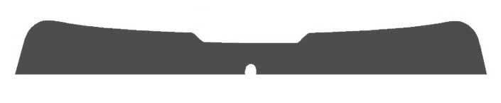 The Tint Effect Precut Window Tint Kit Compatible with Chevrolet Silverado 1500 Extended Cab Truck (1999-2006) &amp; (2007 Classic) (Front Windshield Visor Brow precut in 30%) Automotive Film