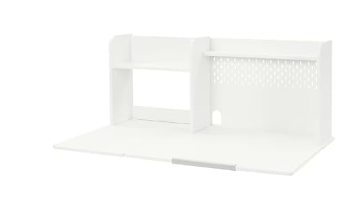 METOD Berglarka Desk Top and Shelf, disassembled view