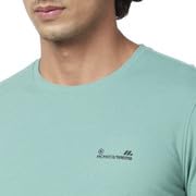 Image of Spykar Men's Slim Fit Round Neck Full Sleeve Solid Casual T-Shirt