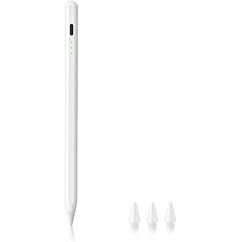 Ciscle Stylus Pencil Compatible with Apple iPad(2018-2022) 10/9/8/7/6th, Pro 11"& 12.9" 5/4/3rd, Air 5/4/3rd, mini 6/5th Generation, Magnetic Attach Pen with Tilt & Palm Rejection, for Writing/Drawing Cover