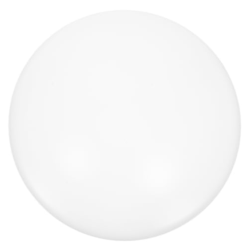 Image of Toddmomy Flush Mount Ceiling Light Covers Plastic Round Lamp Shade Wall Sconce Chandelier Lamps Replacement Dustcovers (13.36X13.36X2.16in)
