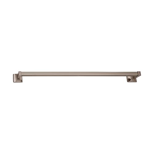 Image of Design House 539130 Millbridge Classic 18-inch Towel Bar for Bathroom Bedroom Closet or Kitchen Satin Nickel