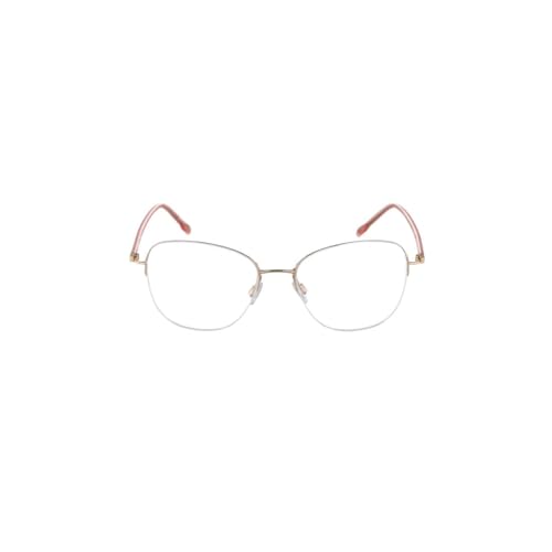 Lunettes de vue Rodenstock rose gold R7141, style chic au bureau