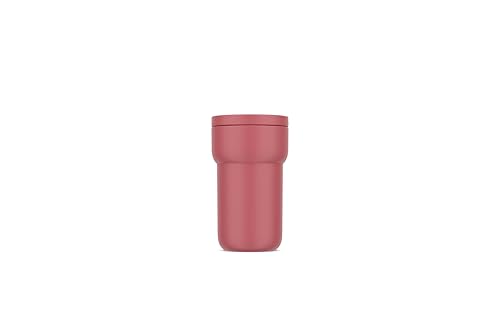 Mepal - Taza de viaje Ellipse - Taza de café y taza de té para viajes - Termo hermético y a prueba de fugas To Go - Mantiene tu bebida caliente hasta 30 minutos - 275 ml - Vivid mauve