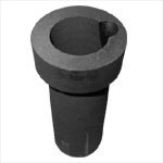 Graphite Crucible, Kerr 30oz 1K Handi-melt, 2.25" OD x 1.375" ID x 4.187" DP, Each