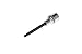GEDORE RED Screwdriver bit socket 1/2 size5mm l.100mm