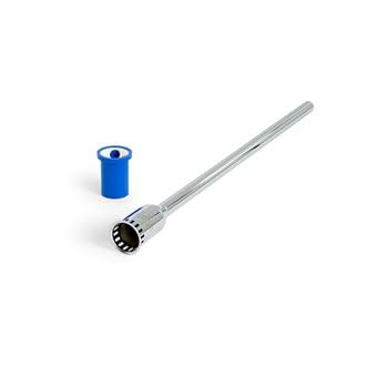 Zurn P6003-2-A-CP Flush Tube/Vacuum Breaker Without Nut for Aquavantage and Aquaflush Flush Valves, Chrome-Plated, 3/4" x 21" Size