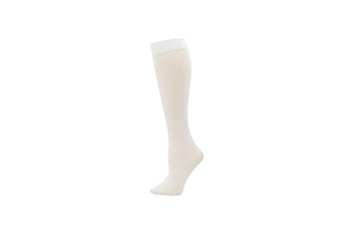Image of Winterlace Queen Size Trouser Socks Womens 6 Pairs Plus Stretchy Opaque Knee High Wide Calf Nylon Spandex Dress Sock