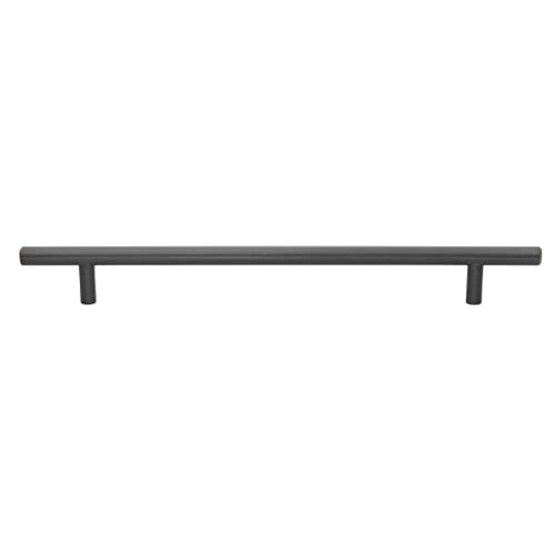 GlideRite 9 in. 228mm Center to Center Solid Handle Bar Pull in Oil Rubbed Bronze (20 Pack)