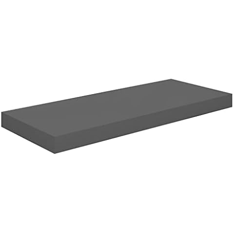 vidaXL High Gloss Floating Wall Shelf Cover