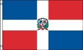 AES Dominican Republic Flag 2x3ft Poly