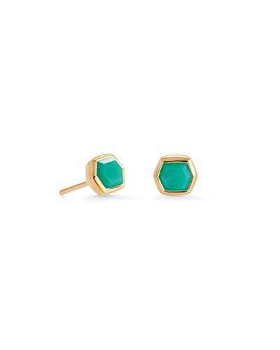 Kendra Scott Davie Stud Earrings in 18K Gold Vermeil, Fine Jewelry for Women