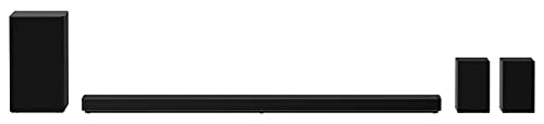 Image of LG SP11RA 770W, 7.1.4Ch High Res Audio Sound Bar with Dolby Atmos, Cinematic Surround Sound, Ai Sound Pro, Wi-Fi, Wireless, Compatible with Alexa (Black)