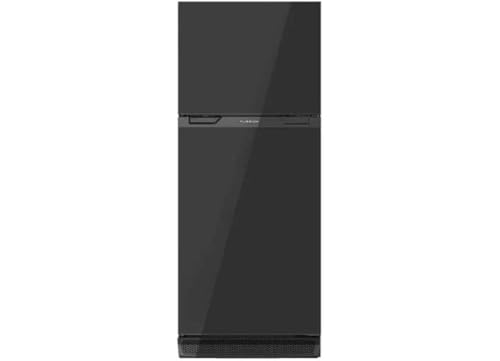 Furrion 2021124518 Arctic 12V RV Refrigerator - 10 cu. ft. with Glass Doors, Left Hinge, Black