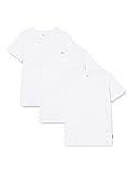 JACK&JONES JUNIOR Boy's JJEORGANIC Basic Tee SS 3PK MP JNR T-Shirt, White, 164